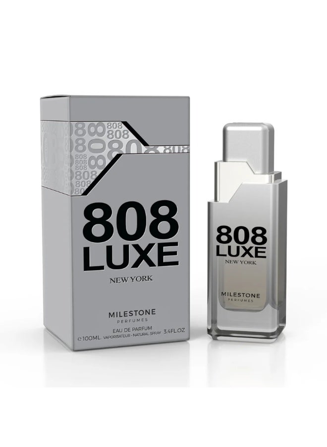 Milestone 808 Luxe New York - For Men - EDP - 100ml - Image 1